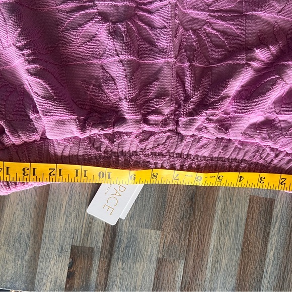 L*Space High Waist Textured Shorts - Light Pink - Picture 5 of 10